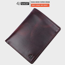 >> BÁO GIÁ BÓP VÍ NAM DA BÒ THẬT CAO CẤP DÁNG PHIÊN BẢN 2020 | Shopee Lazada Sendo Tiki mới nhất 224 Bóp Ví Nam Da Bò Thật Pull Up 4U Cao Cấp Dáng Đứng Sang Trọng FB243