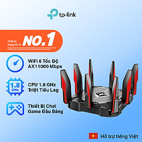 Bộ Phát Wifi 6 Gaming TP-Link Archer AX11000 Ba Băng Tần - Hàng Chính Hãng