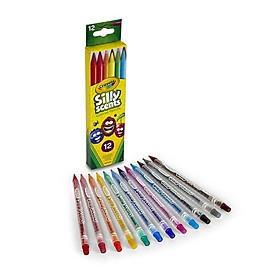 Bộ bút chì màu CRAYOLA gồm 12 màu dạng văn có mùi hương 687402