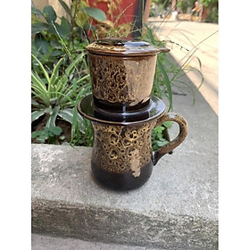 Mua Bộ phin cafe men hoả biến gốm sứ Bát Tràng