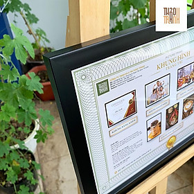 Mua Khung Tranh Đính Đá Treo Tường - Đóng Khung Tranh Đính Đá 20x30 25x35 30x40 -Mặt Mica Trong suốt sang trọng