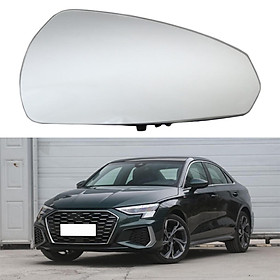Rear View Mirror Glass Durable 8V0857535F Sturdy Fits for  2015-2020 Left