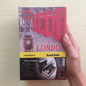 Két sắt giả sách London size nhỏ - GD020