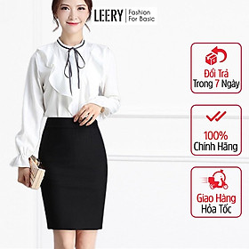 Chân váy bút chì chân váy công sở chất co giãn LEERY CV-01