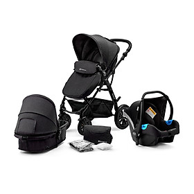 Bộ xe đẩy Kinderkraft MOOV3in1 cho bé từ 0 tháng tuổi đến 22kg - Gồm xe đẩy, xe nôi và ghế ngồi ô tô - Hàng chính hãng