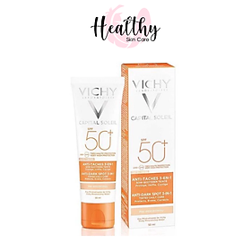 Kem Chống Nắng Ngăn Sạm Da, Giảm Thâm Nám, Không Nhờn Rít Vichy SPF50+ Chống Tia UVA (50ml) - 100791635