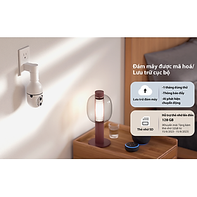 Mua Camera Wifi IPC360 Home chuôi bóng đèn NDP2-10 1080P (FHD)  xoay ngang 360 độ  thu phóng 8 lần (Hàng nhập khẩu)