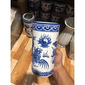 Mua Ống nhang gỗ 27cm dùng đựng nhang chất liệu gỗ ống đựng nhang