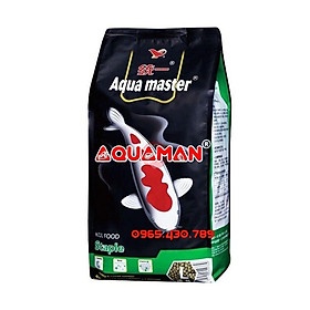 1kg AQUAMASTER AQUA MASTER Thức ăn cao cấp cá koi ( Staple , growth , hi growth , Color Enhancer)