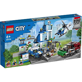 Hình ảnh LEGO City 60316 Trạm cảnh sát thành phố Lego City (668 chi tiết)