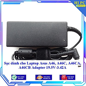 Sạc dành cho Laptop Asus A46 A46C A46CA A46CB Adapter 19.5V-3.42A - Hàng Nhập khẩu