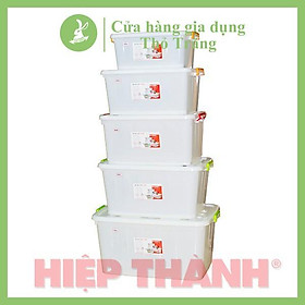 Mua Thùng Nhựa có 4 bánh xe Đa Năng di chuyển dễ dàng (30L - 60L - 80L - 90L - 140L) Đủ Size Lớn Nhỏ Hiệp Thành HI