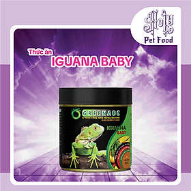Thức ăn Iguana Baby, Rồng Nam Mỹ baby từ mới nở đến 9x - Tiêu hóa tốt, lột da thường xuyên, lên màu đẹp - hộp 230g