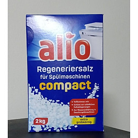 Combo: Bột Alio 1.8kg + Muối rửa chén bát Ludwik 1.5kg + Nước làm bóng Alio 1000ml