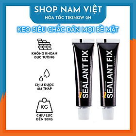 Keo dán siêu chắc Sealant Fix - Giải pháp thay thế đinh vít - 2 tuýp 6g