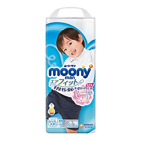 Tã quần Moony siêu thoáng Boy