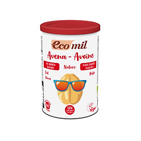 Bột Yến Mạch Không Thêm Đường Ecomil (400g) - Ecomil Oat drink no added sugars Instant Bio 400 g