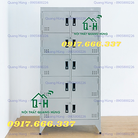 Mua Tủ hồ sơ - tủ locker 10 cánh sơn tĩnh điện cao cấp dành cho văn phòng