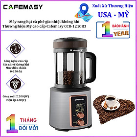 Mua Máy rang hạt cà phê công nghệ gia nhiệt không khí  dòng máy chuyên nghiệp. Thương hiệu Mỹ cao cấp Cafemasy CCR-1210R3. Hàng chính hãng