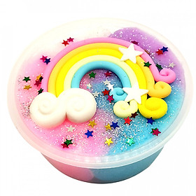 Đất Sét Đồ Chơi Slime 7 Màu Cầu Vồng