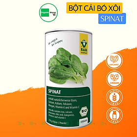 Bột Cải Bó Xôi Hữu Cơ Raab (210g)