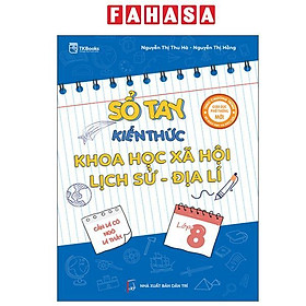 Sách - Sổ Tay Kiến Thức Khoa Học Xã Hội-Lịch Sử-Địa Lí Lớp 8