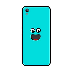 Ốp Lưng Dành Cho Vivo Y91C mẫu Mặt Cười Nền Xanh - Hàng Chính Hãng