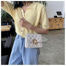 >> SO SÁNH GIÁ TÚI ĐEO VAI NỮ PHỐI MÀU IDIGO MÀU BE FB2-2001-277 (STORE 1001) | Shopee Lazada Sendo Tiki 96 Túi đeo vai IELGY mềm màu trơn phối dây đeo mắt xích thời trang thanh lịch cho nữ