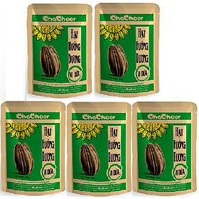 Hạt hướng dương Chacheer vị Dừa-130g/gói ( Lốc 5 gói )