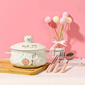 Nồi sứ, bát úp mì bằng sứ cao cấp
