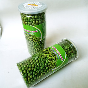 1kg Combo 2 hộp Đậu Hòa Lan Sấy Giòn Vị Muối O'Casso Hộp nắp Thiếc (500g/hộp)