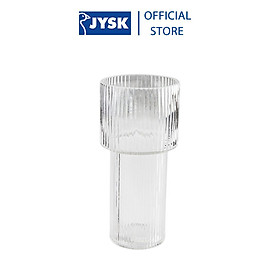 Mua Lọ hoa | JYSK Rune | thủy tinh | màu trong suốt | DK12xC25cm