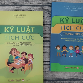 Combo 2 cuốn Kỷ luật tích cực