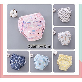 Set 5 quần bỏ bỉm 6 lớp Kid City cho bé từ 4-17kg