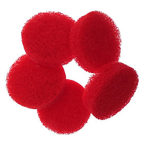 5Pcs 4'' Drill Cleaning Brush Pad Scrubber Scrub Scouring Pads Bathroom Tile