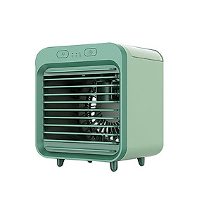 Personal Air Conditioner, Quiet USB Rechargeable Mini Air Cooler with 3-Modes, Compact Tabletop Air Cooling Fan for Small Room/Office/Dorm/Bedroom