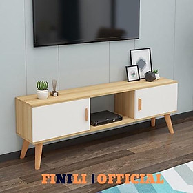 Mua Combo Kệ tivi phòng khách  kệ tivi phòng ngủ thiết kế bắc âu gỗ công nghiệp FINILIO4.12
