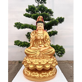 Mua Tượng Phật Quan âm ngồi 30cm Composite