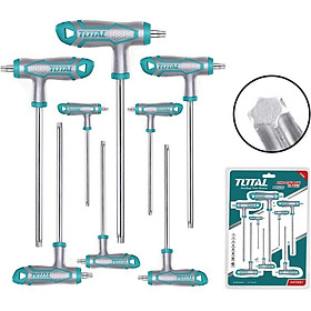 BỘ 8 CHÌA LỤC GIÁC BÔNG  TAY CẦM CHỮ T TOTAL THHW8083 - HÀNG CHÍNH HÃNG