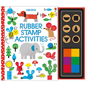 Ảnh bìa Sách tương tác thiếu nhi tiếng Anh: Rubber Stamp Activities