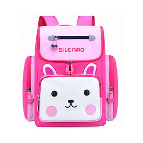 Balo Đi Học Cho Bé Gái Mặt Thỏ Dễ Thương