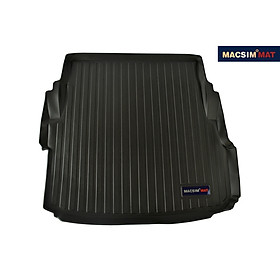 Thảm lót cốp xe ô tô JAGUAR XE 2015- nhãn hiệu Macsim chất liệu TPV cao cấp màu đen - trơn