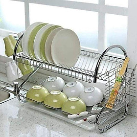 Mua Giá úp bát inox 2 tầng