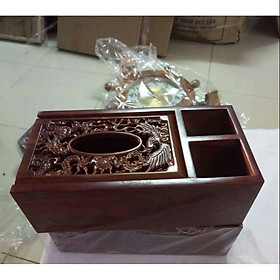 Mua Hộp đựng giấy gỗ Hương cao cấp