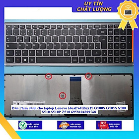 Bàn Phím dùng cho laptop Lenovo IdeaPad Flex15 G500S G505S S500 S510 S510P Z510 6958104899768 - Hàng Nhập Khẩu New Seal