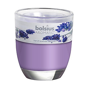 Ly nến thơm Bolsius French Lavender BOL7709 295g (Hoa oải Hương)