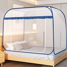 Màn chụp, mùng chụp đỉnh vuông Không chân viền cao cấp Một Cửa - Hàng chính hãng - Ngẫu nhiên - 2m*2.2m