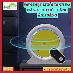 Mua ĐÈN DIỆT MUỖI DÍNH ĐA NĂNG THU HÚT BẰNG ÁNH SÁNG   BHVT  Đèn chiếu sáng toàn diện 360 độ  vượt trội so với các dụng cụ đuổi muỗi thông thường