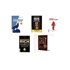 combo Bộ sách: Tư duy khác biệt làm nên người lãnh đạo xuất sắc (tặng kèm sổ tay hc + kèm bookmark)