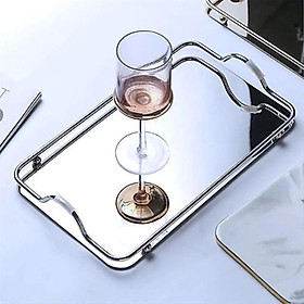 Mua Khay inox tráng gương cao cấp Decor phong cách Bắc Âu BP